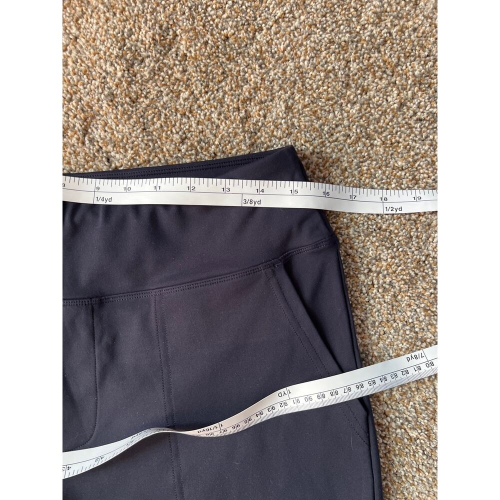 G4 Free Women's Yoga Pant. Navy Blue Flare Leg. Size Large - Picture 4 of 5